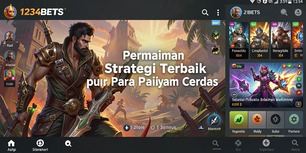 Gameplay 1234BETS yang menantang dengan strategi mendalam.