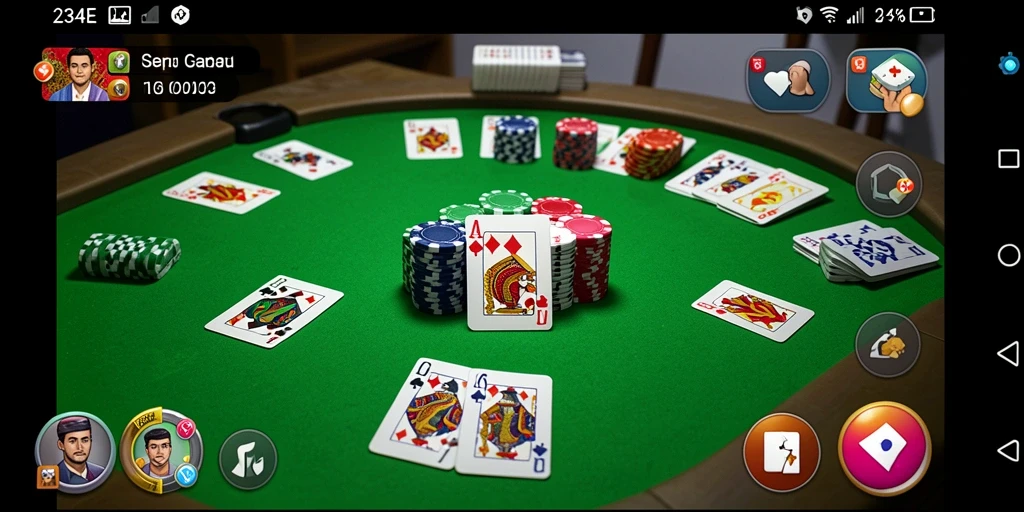 Tampilan gameplay yang menarik dan seru di 234E.