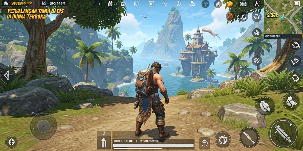 Tangkapan layar gameplay <strong>369ZK</strong> dalam dunia terbuka yang memukau.