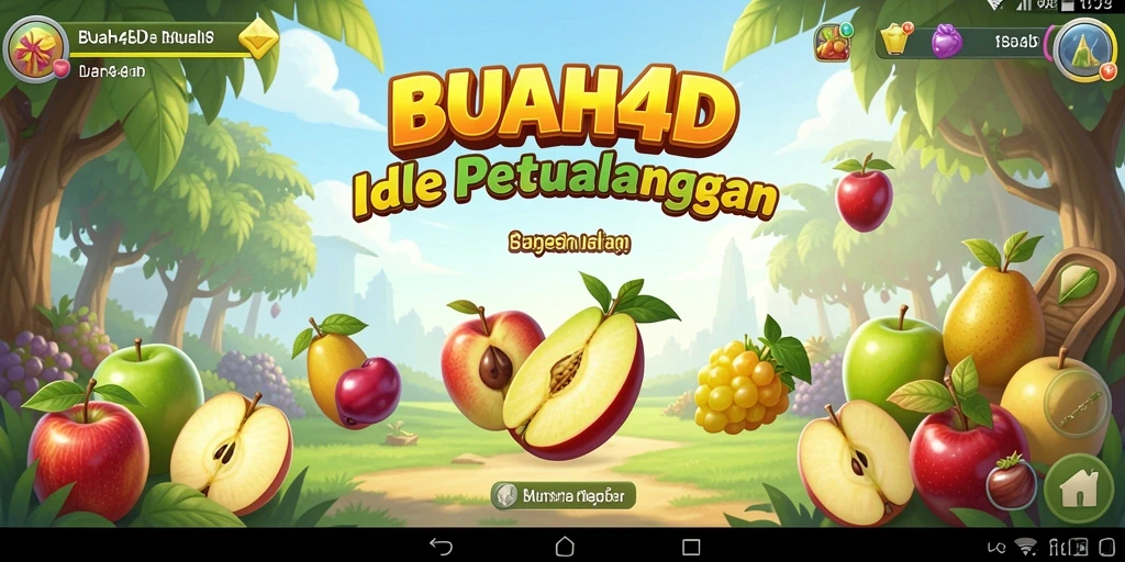 Tampilan menarik dari gameplay BUAH4D yang penuh warna.