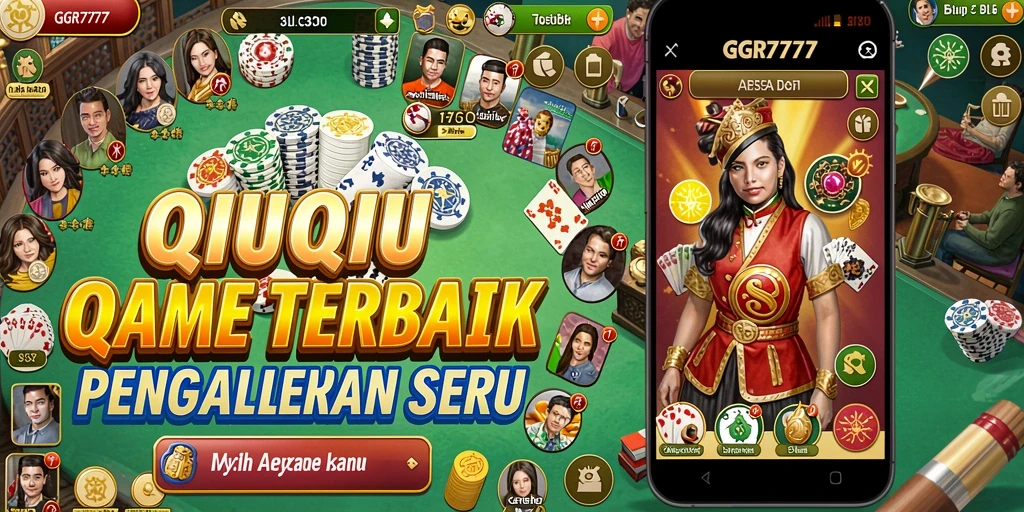 Tampilan gameplay GGR7777 yang penuh aksi dan strategi QiuQiu.