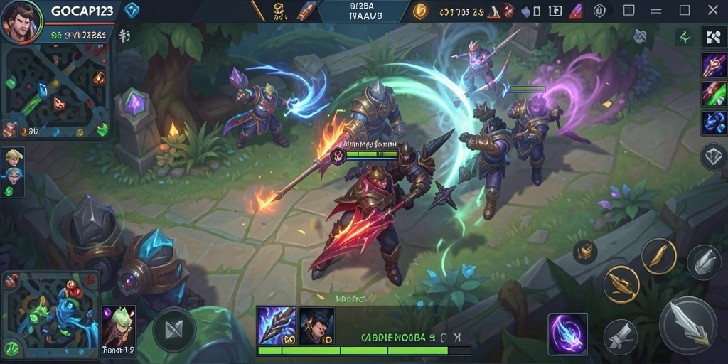Tampilan gameplay yang seru dan menegangkan di GOCAP123.
