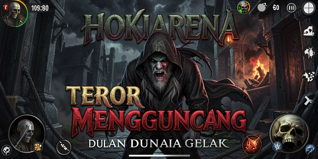 Grafis mencekam dan gameplay menegangkan di HOKIARENA.