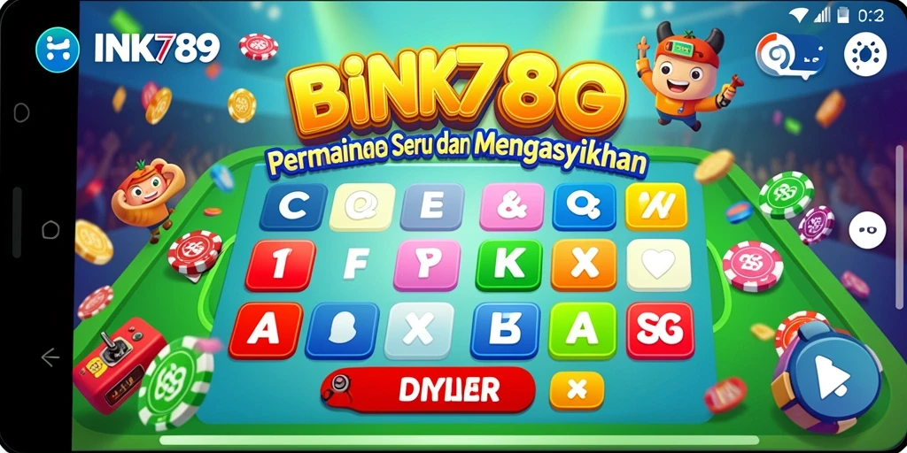 Tampilan gameplay Bingo yang seru dan interaktif di INK789.