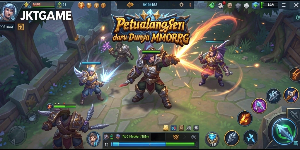 Tampilan gameplay JKTGAME yang memukau dan penuh aksi.