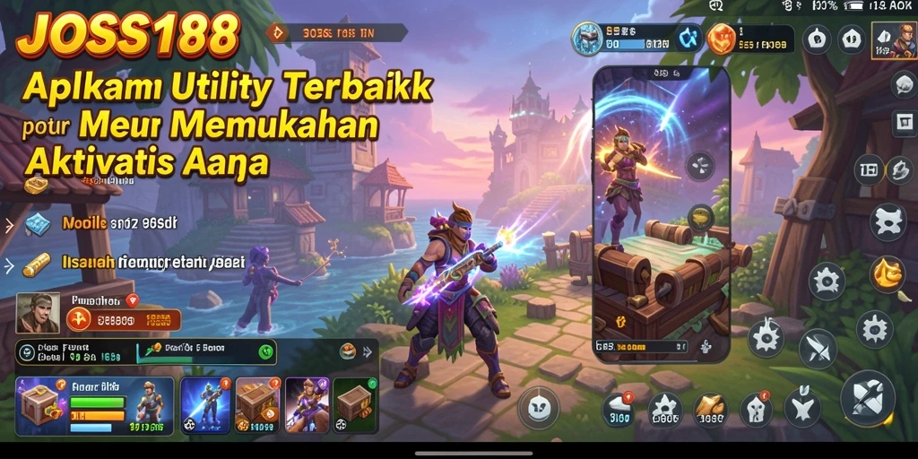 Tampilan antarmuka JOSS188 yang ramah pengguna dan fungsional.