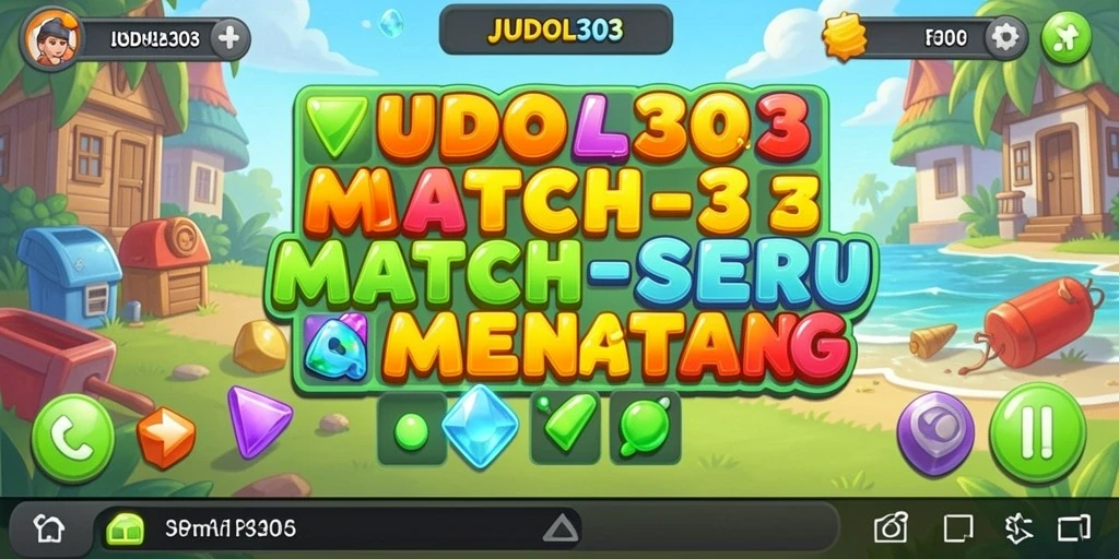 Gameplay JUDOL303 yang penuh warna dan seru.