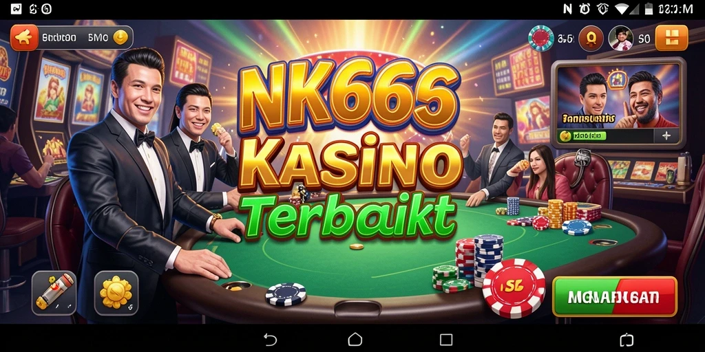 Tampilan gameplay Kasino yang menarik dan mengasyikkan di NK666.