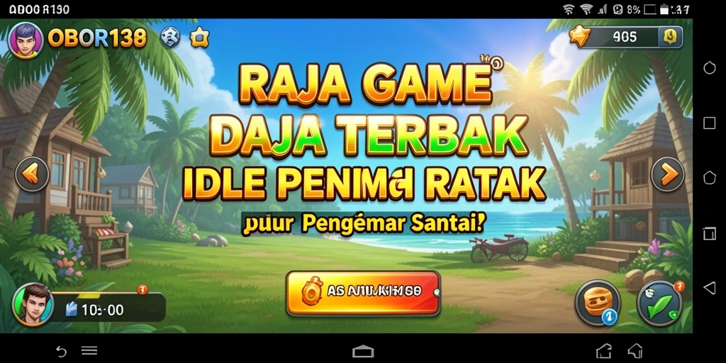 Tampilan gameplay OBOR138 yang mengasyikkan dan penuh warna.