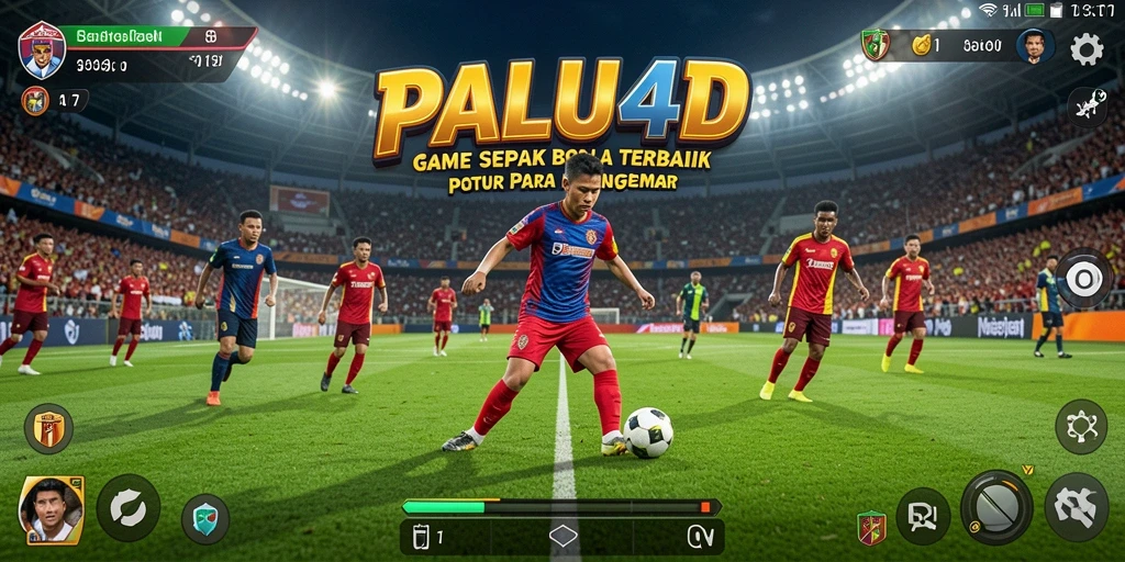 Tampilan gameplay menarik di PALU4D dengan aksi sepak bola yang mendebarkan.