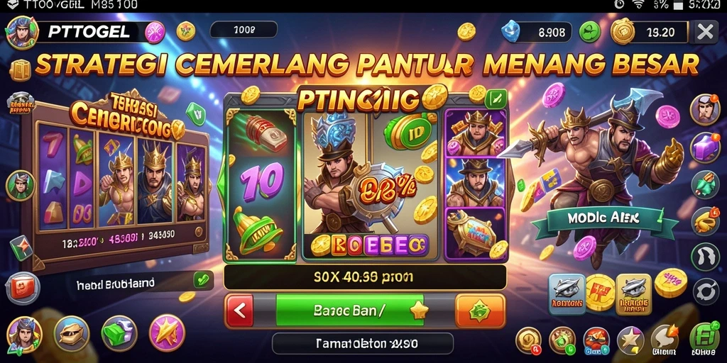Tangkapan layar gameplay PTTOGEL yang menegangkan dan strategis.