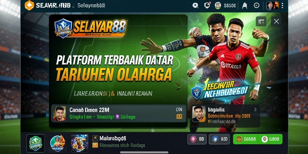 Tampilan gameplay menarik dari aplikasi Sportsbook SELAYAR88.