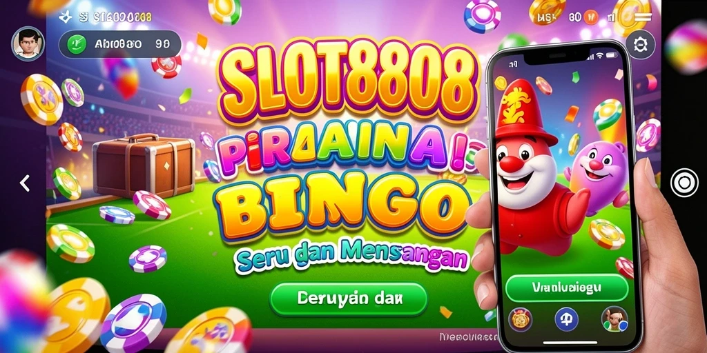 Gameplay seru dan menarik dari SLOT8808 di layar.