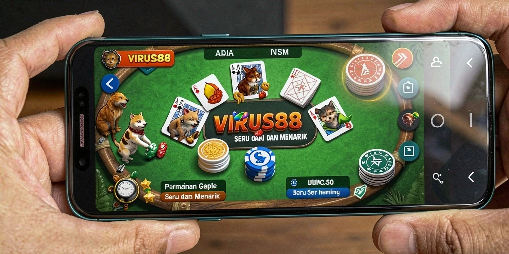 Tampilan gameplay Virus88 yang menarik dan interaktif.